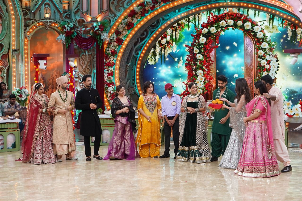 कलर्सके ‘धमालविदपतिपत्नीऔरपंगा – जोडियोंकारियलिटीचेक’ परफ़राहखानऔरदिलीपमुखियानेनएजोड़ेकीपहलीरसोईकोबनायामज़ेदार