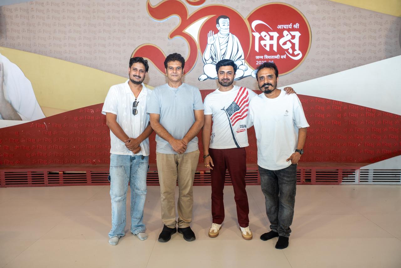 जीवदया का अमूल्य संदेश लेकर गुजराती फिल्म ‘जीव’ का प्रमोशन शुरू, जैन आचार्य महाश्रमणजी का आशीर्वाद प्राप्त