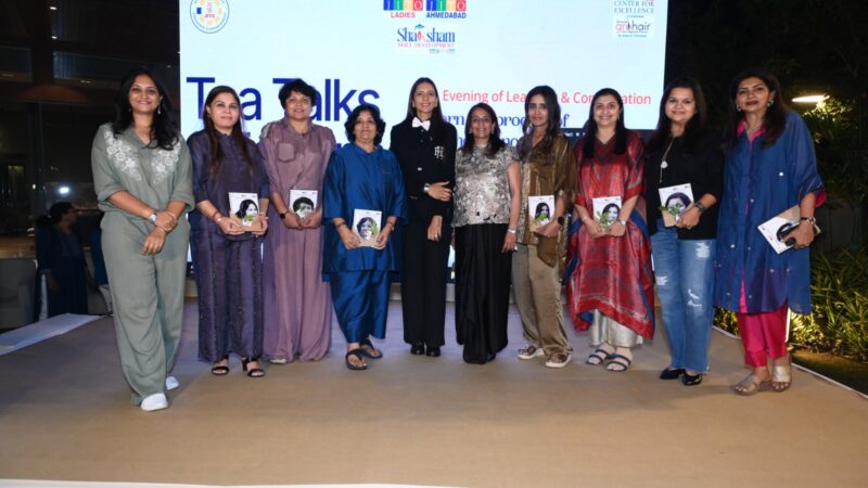 जीतो (JITO) अहमदाबाद लेडीज़ विंग द्वारा ‘टी टॉक्स & ट्रायंफ़्स’ विषय पर टॉक शो का आयोजन