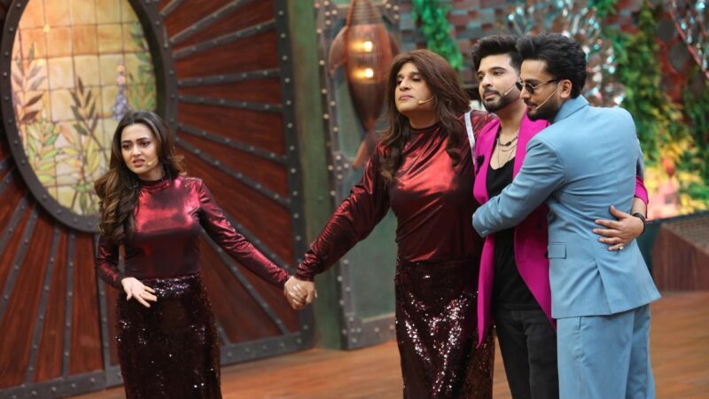 कलर्स के ‘लाफ्टर शेफ्स अनलिमिटेड एंटरटेनमेंट’ में कृष्णा अभिषेक का  तेजस्वी प्रकाश में मजेदार ट्रांसफॉर्मेशन देखने को मिला