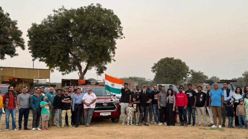 कच्छ के रण में रचा जाएगा इतिहास: भारत में पहली बार 50 टोयोटा हाइलक्स गाड़ियों का विशाल काफिला ‘रोड टू हेवन’ पर भरेगा हुंकार