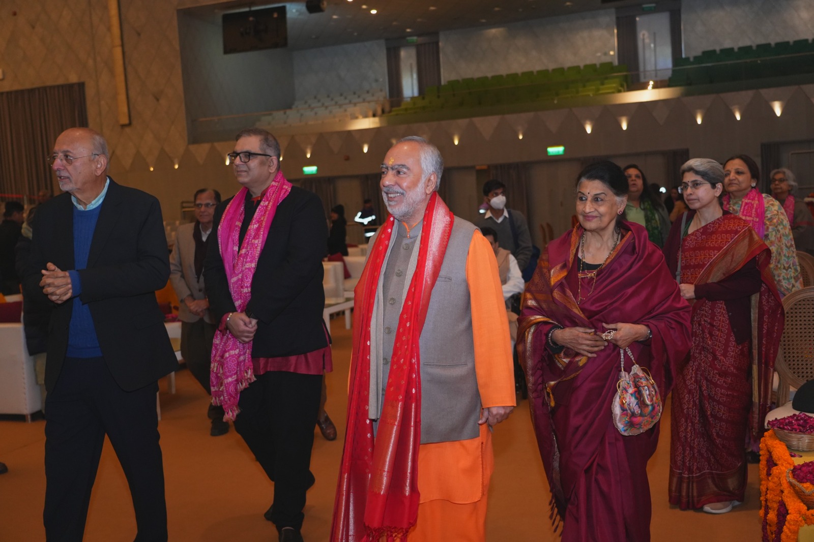 यशोभूमि में 5,000 से अधिक लोगों ने मिलकर किया दिल्ली का सबसे बड़ा हनुमान चालीसा सामूहिक पाठ