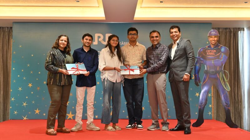 आरआर काबेल ने घोषित किए काबेलस्टार सीज़न 4 के विजेता, ₹4 करोड़ की छात्रवृत्ति कार्यक्रम के चार वर्ष पूरेहोने का जश्नमनाया