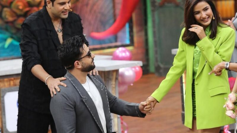 जैस्मिन भसीन ने वेलेंटाइन डे स्पेशल एपिसोड में कलर्स के ‘लाफ्टर शेफ्स अनलिमिटेड एंटरटेनमेंट’ पर अपने बॉयफ्रेंड अली गोनी को सरप्राइज दिया